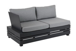 Ambon 2-Seater Sofa - Anthracite - Left Product Image